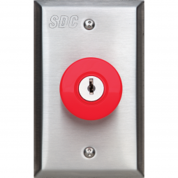 SDC 432K Key Reset Mushroom Button